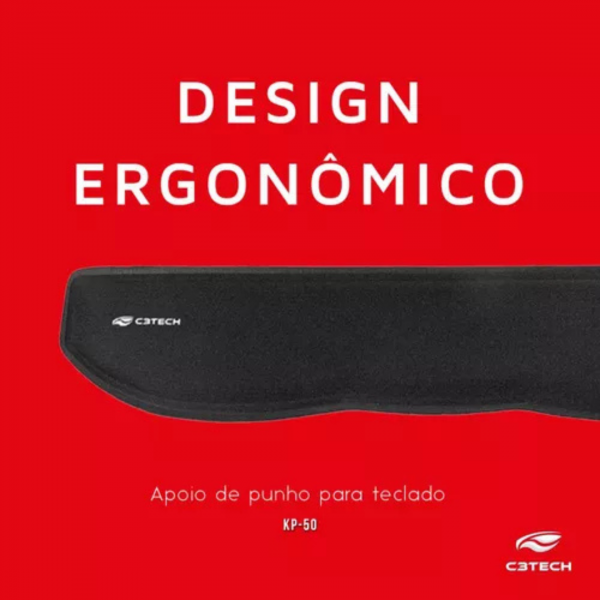 Apoio De Punho Ergonômico Pulso P/ Teclado - Image 2